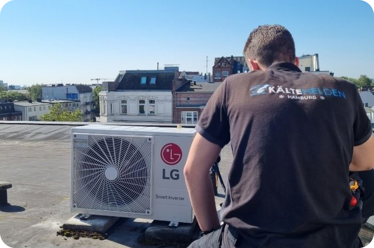Wenn Sie eine verlässliche und sympathische Betreuung im Bereich Kälte- und Klimatechnik in Hamburg und Umgebung suchen, dann sind wir das richtige Team für Sie. Services Kältehelden Hamburg
