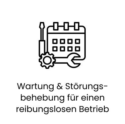 Wartung und Störungsbehebung für einen reibungslosen Betrieb Wartung und Störungsbehebung für einen reibungslosen Betrieb