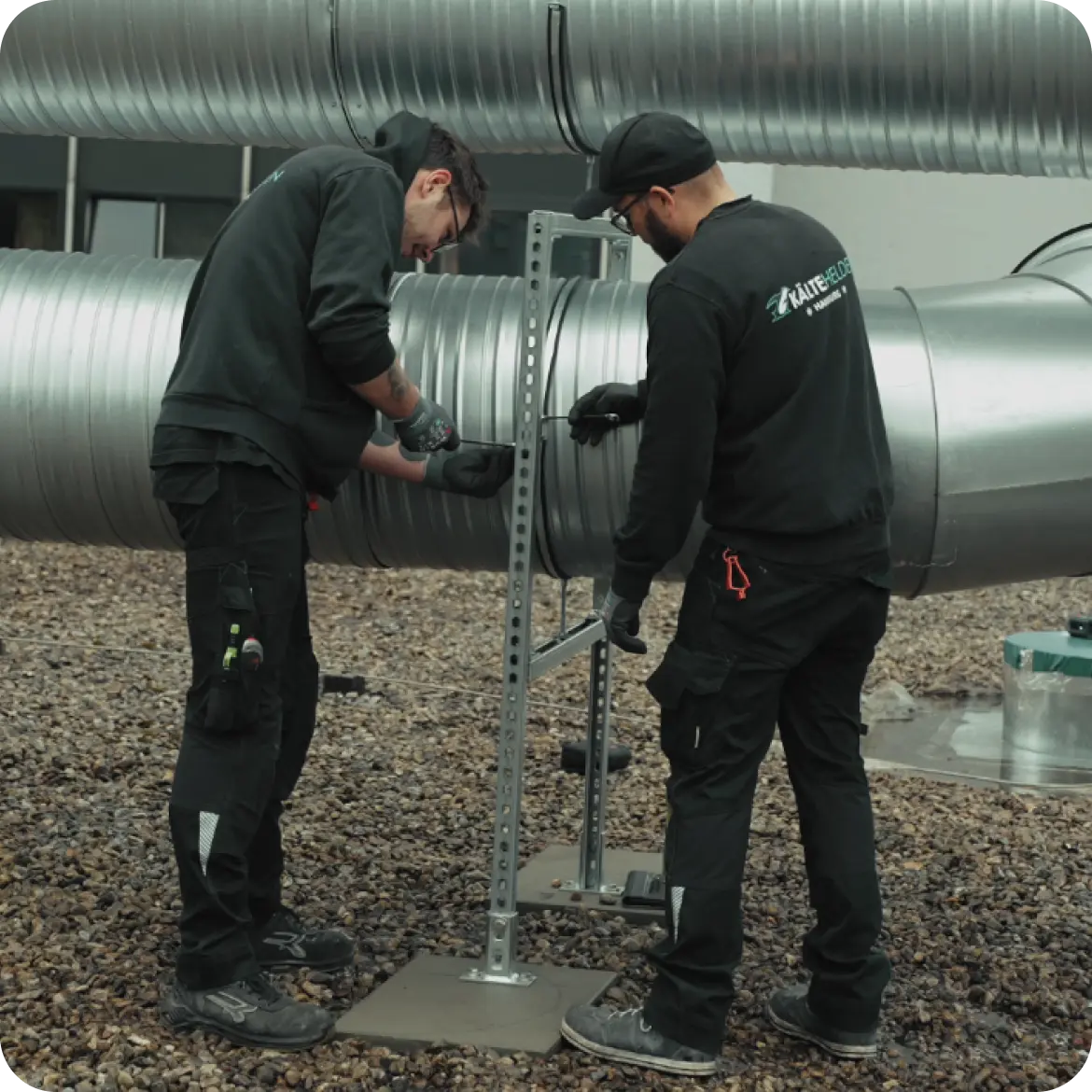 Kälte- und Klimatechnik in Sachsen - Unsere Kollegen im Einsatz