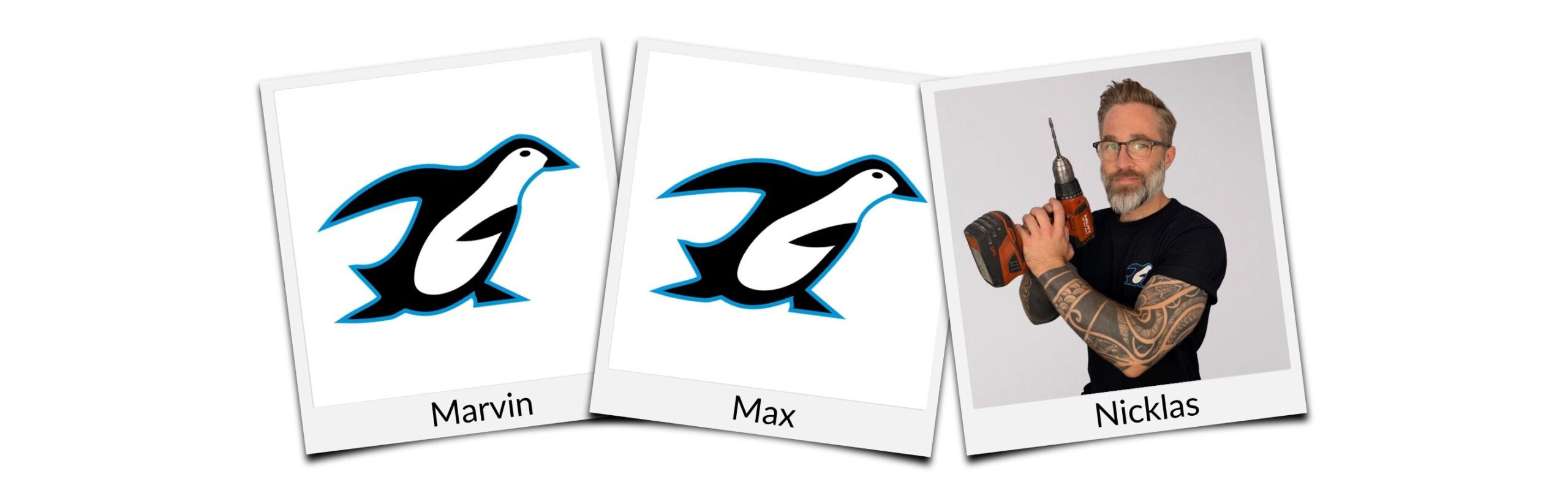 Unsere Mitarbeiter Marvin, Max und Nicklas